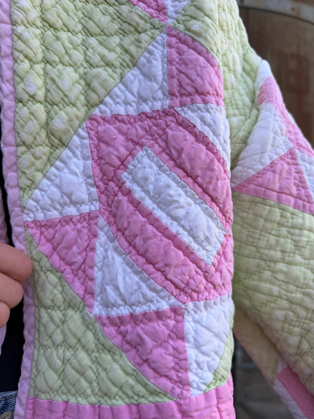 Pink and Green Jacket (SM/MD)