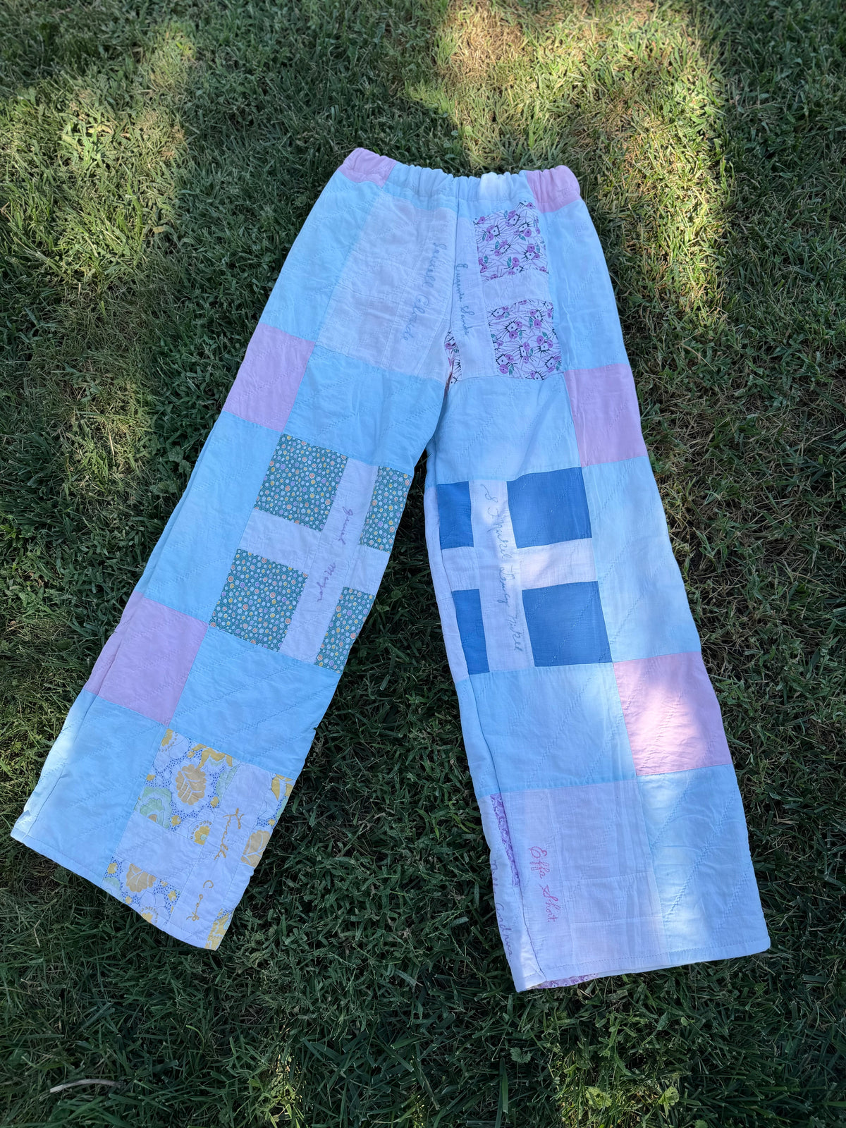 Blue and Pink Friendship Pants (SM/MD)