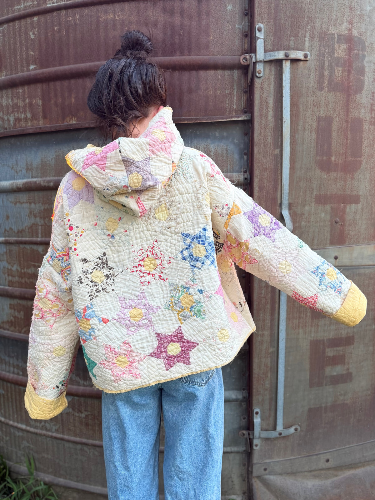 Yellow Star Hoodie Auction (LG/XL)