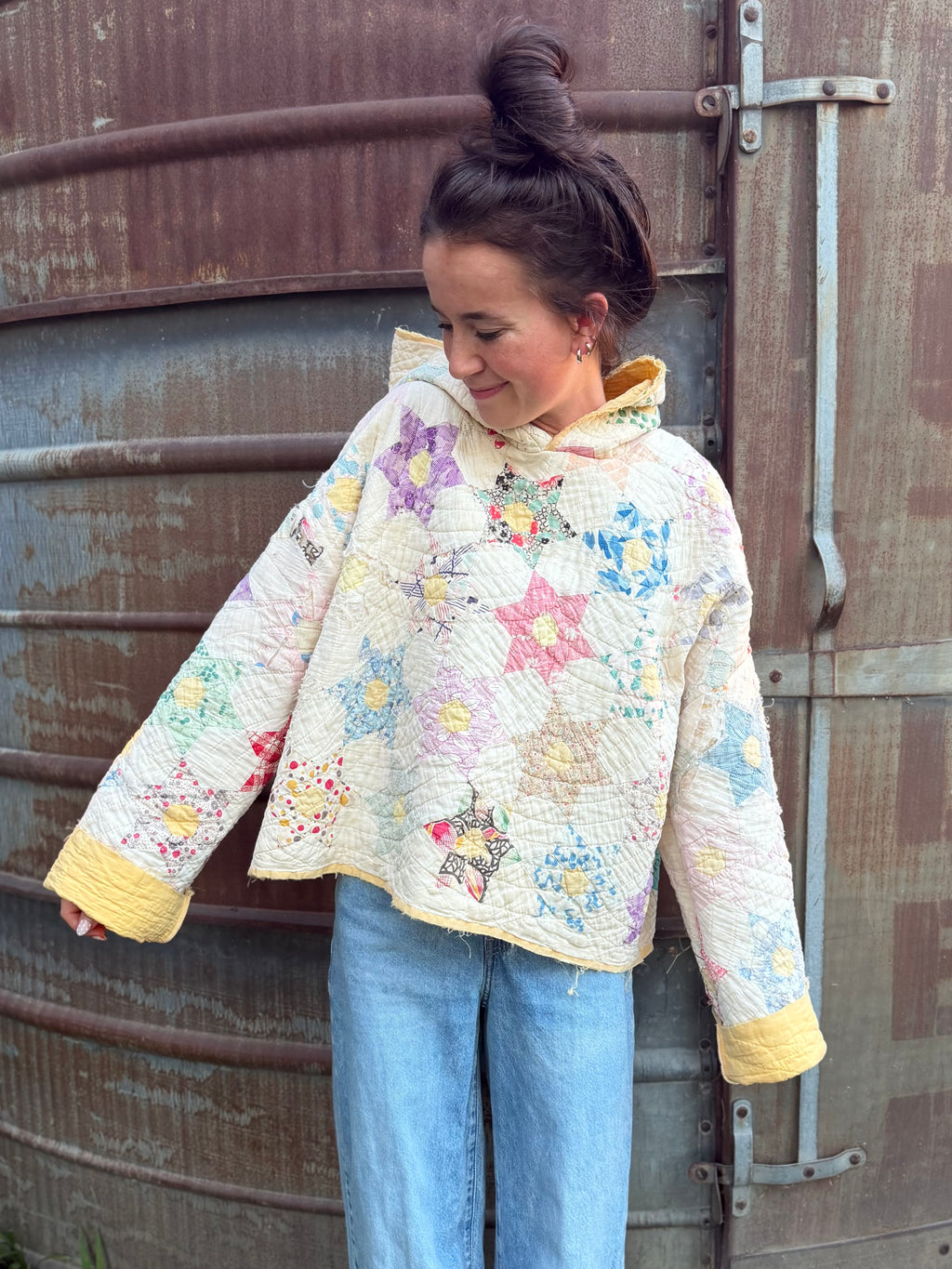 Yellow Star Hoodie Auction (LG/XL)