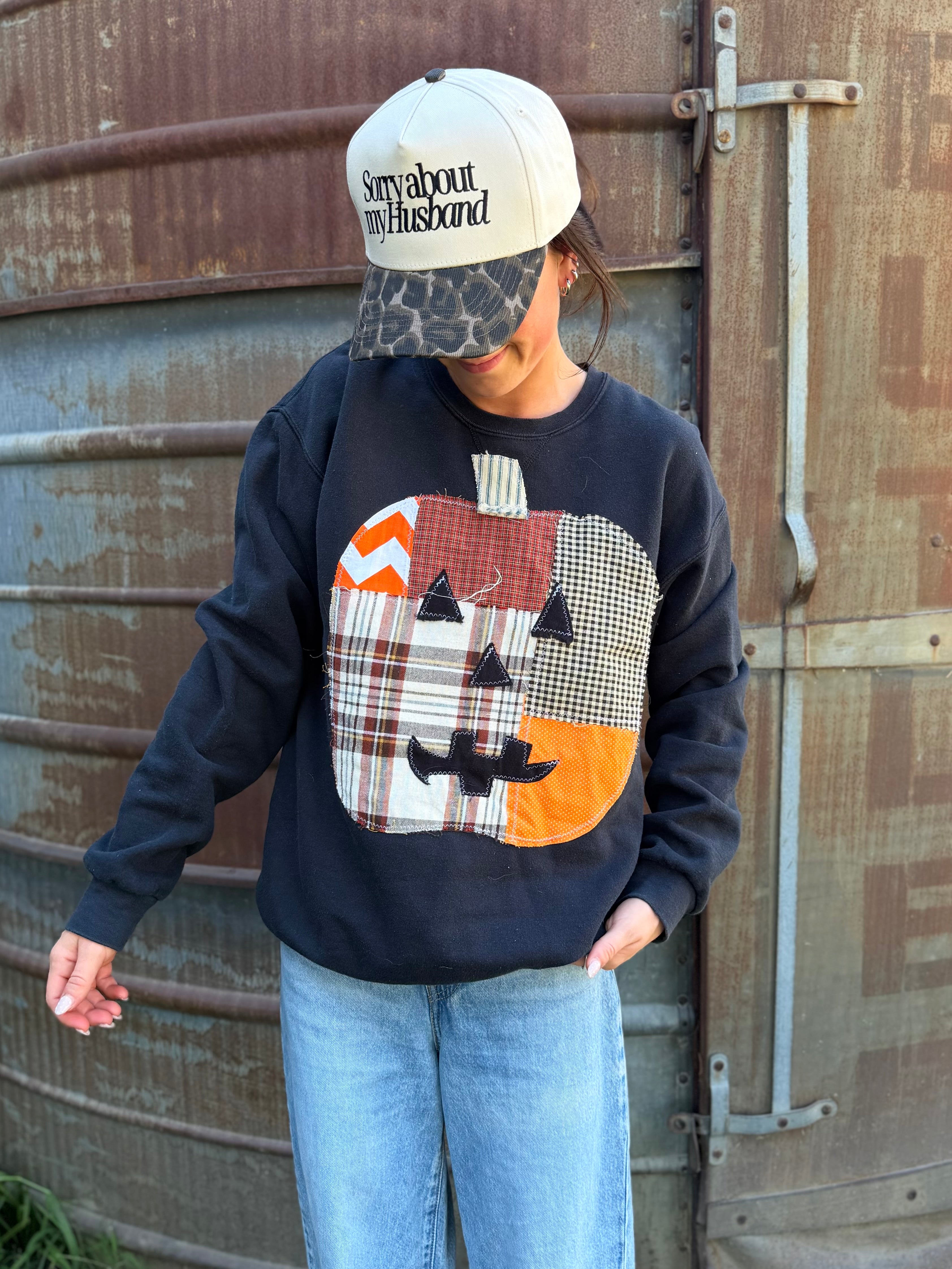 Patchwork Pumpkin Medium