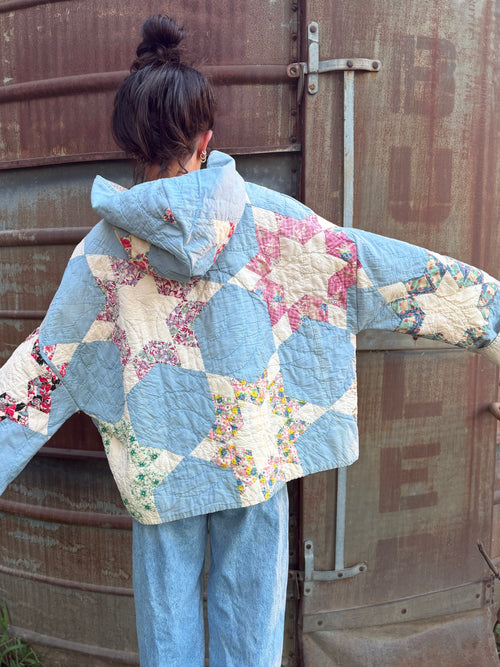 Blue Star Hoodie (XL/2XL)
