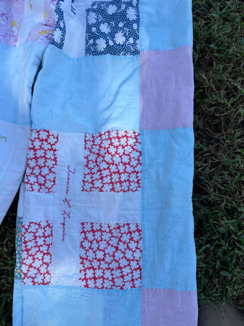 Blue and Pink Friendship Pants (SM/MD)