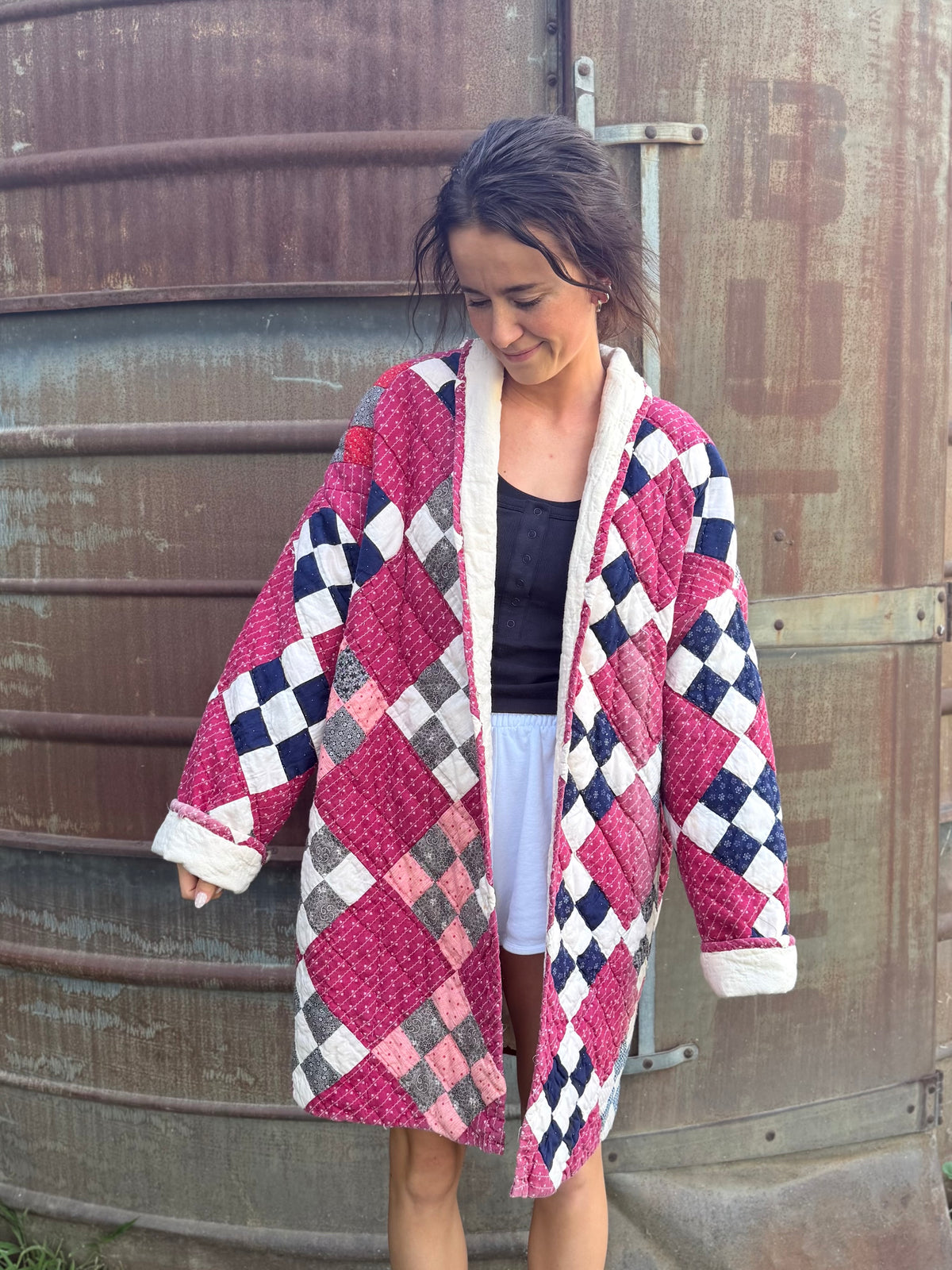Purple Fall Jacket 3/4 Length (LG/XL)
