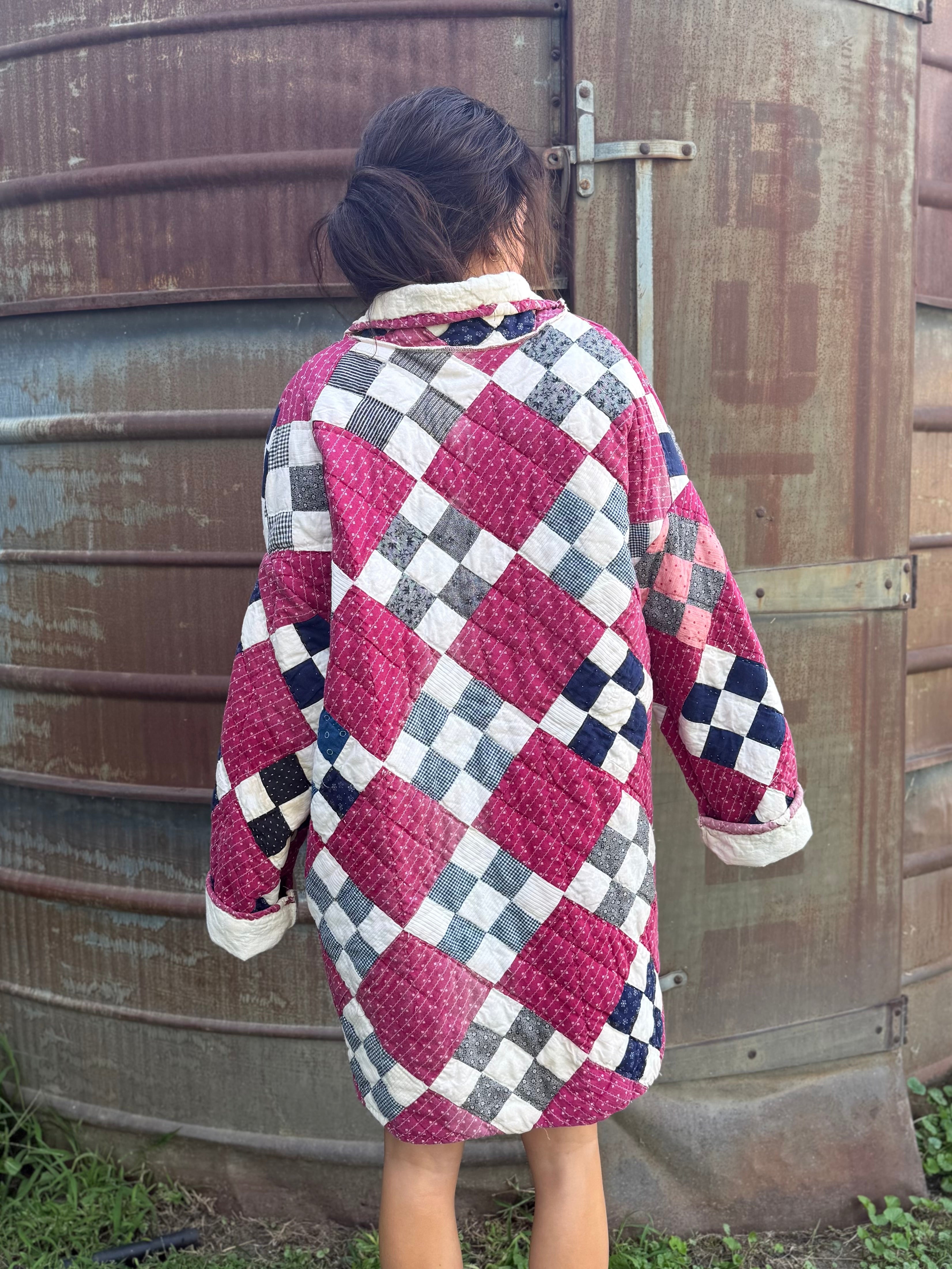 Purple Fall Jacket 3/4 Length (LG/XL)