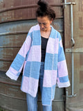 Pink and Blue 3/4 Length (LG/XL)